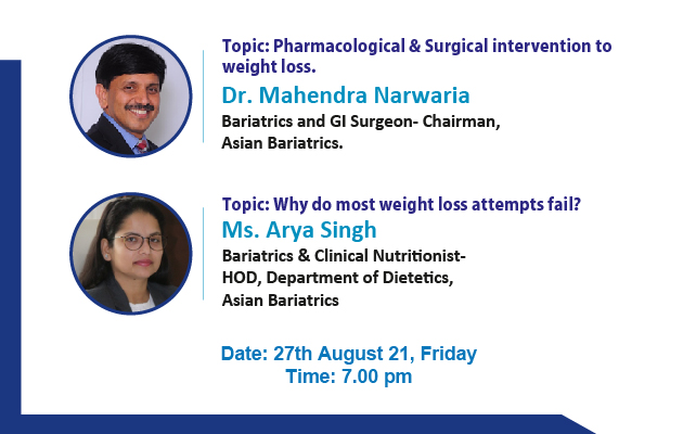Pharmacological & Surgical intervention to weight loss.