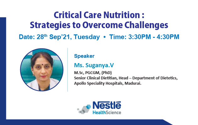 Critical Care Nutrition :  Strategies to Overcome Challenges