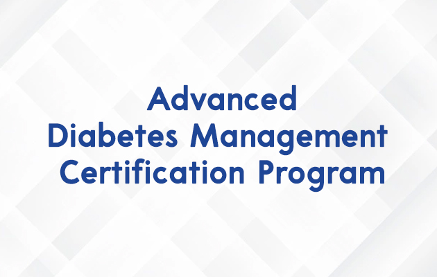 Advanced Diabetes Management Certification Program