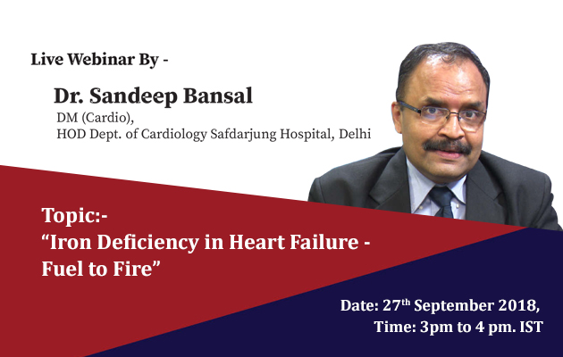 Iron Deficiency in Heart Failure - Fuel to Fire