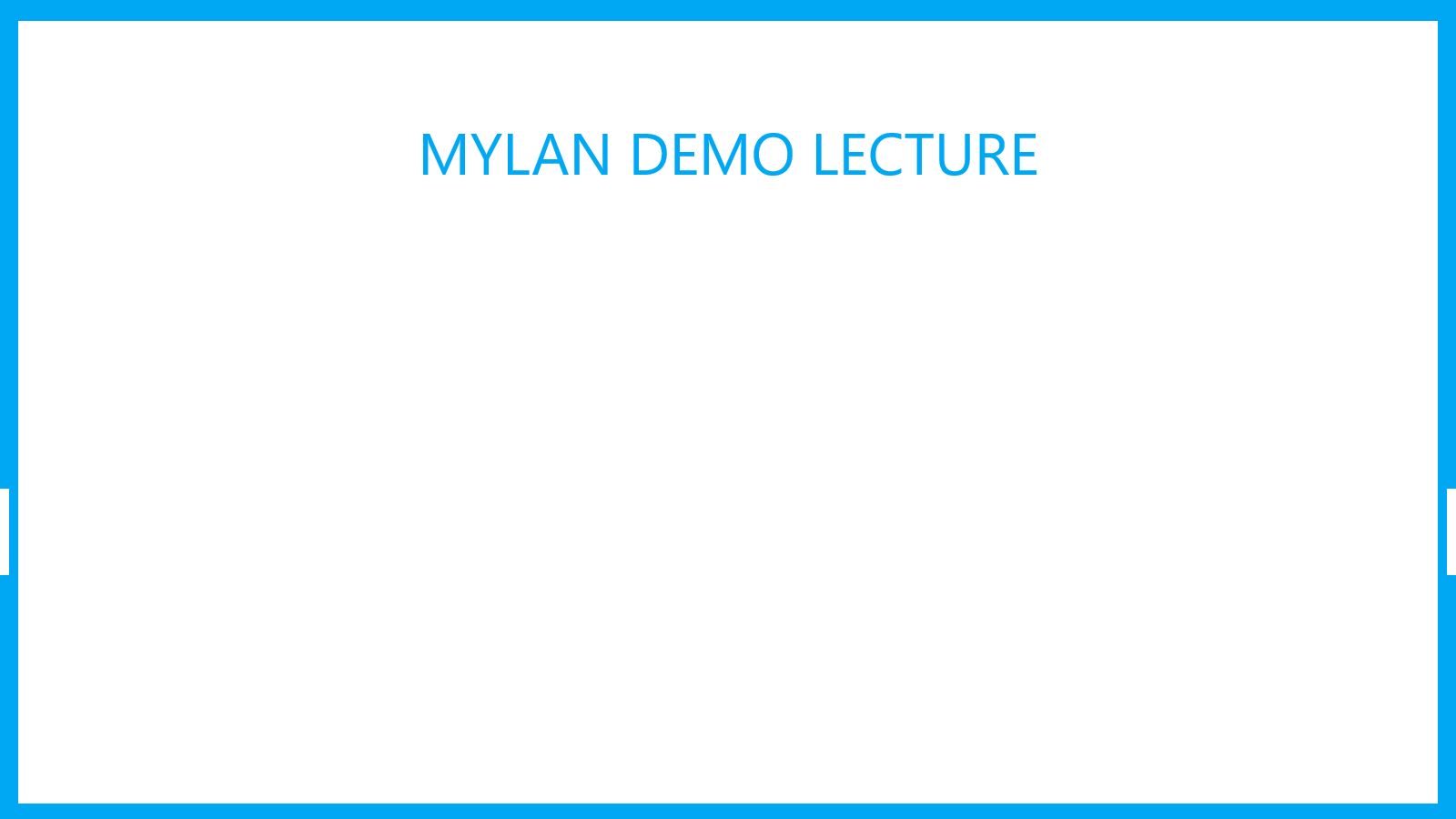 Mylan Demo