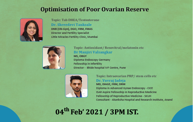 Optimisation of Poor Ovarian Reserve