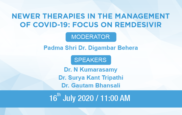 Newer Therapies In The Management Of COVID-19 : Focus On REMDESIVIR