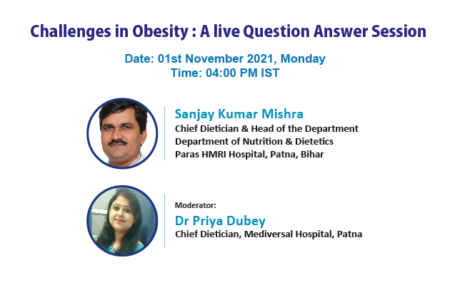 Challenges in Obesity : A live Question Answer Session