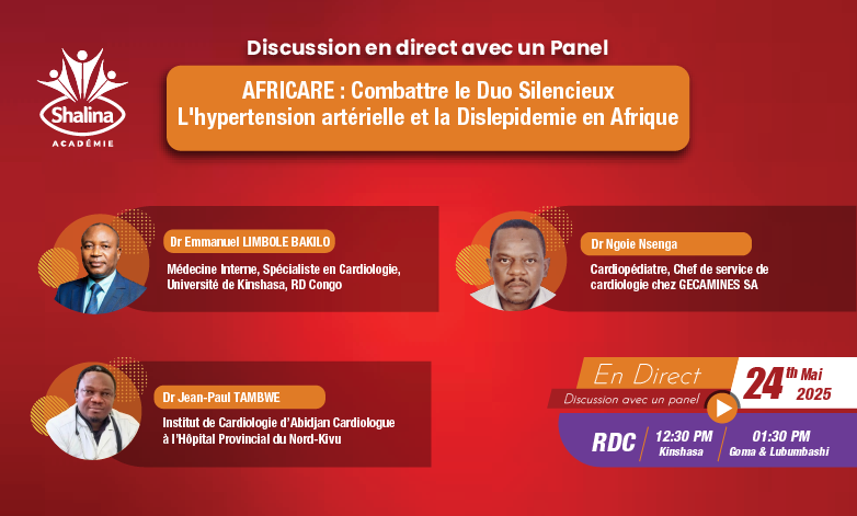 AFRICARE : Combattre le Duo Silencieux L'hypertension artérielle et la Dislepidemie en Afrique