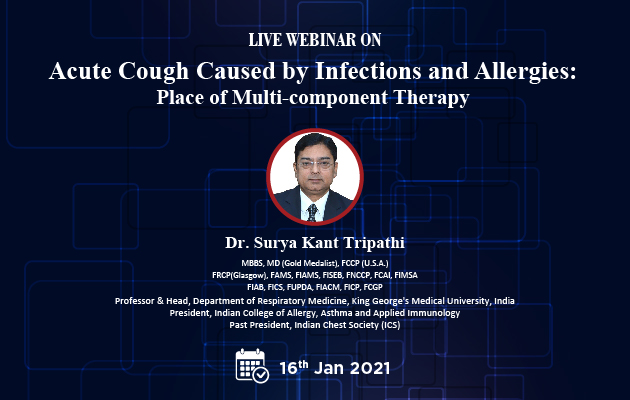 Acute Cough Caused by Infections and Allergies : Place of Multi-component Therapy