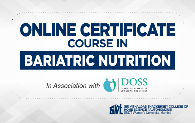 Online Certificate Course in Bariatric Nutrition