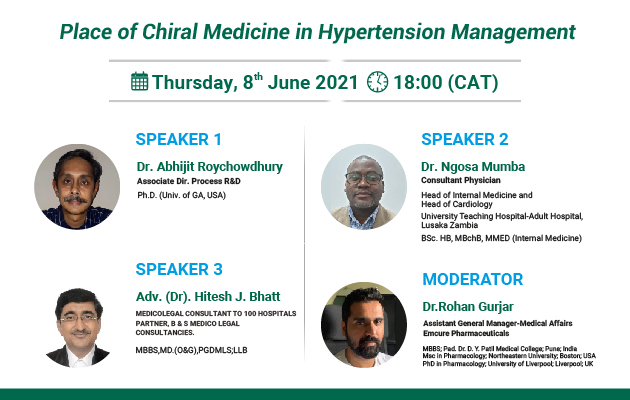 Place of Chiral Medicine in Hypertension Management