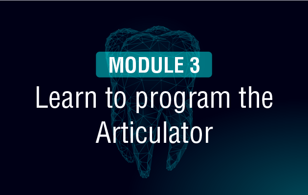 Learn to program the Articulator