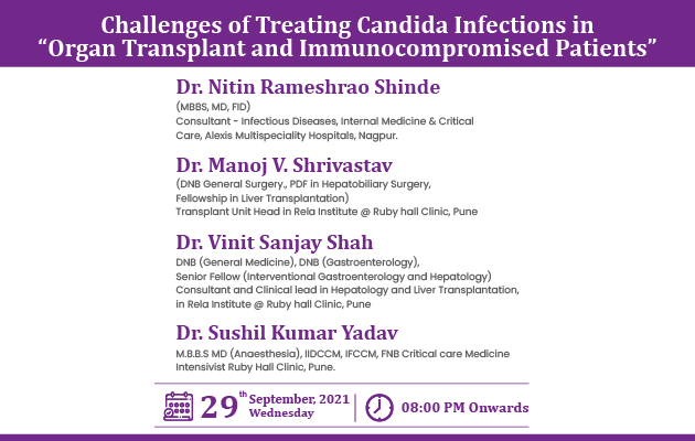 Challenges of Treating Candida Infections in “Organ Transplant and Immunocompromised Patients”