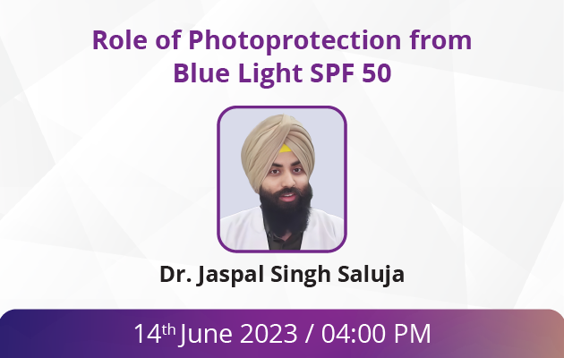 Role of Photoprotection from Blue Light SPF 50