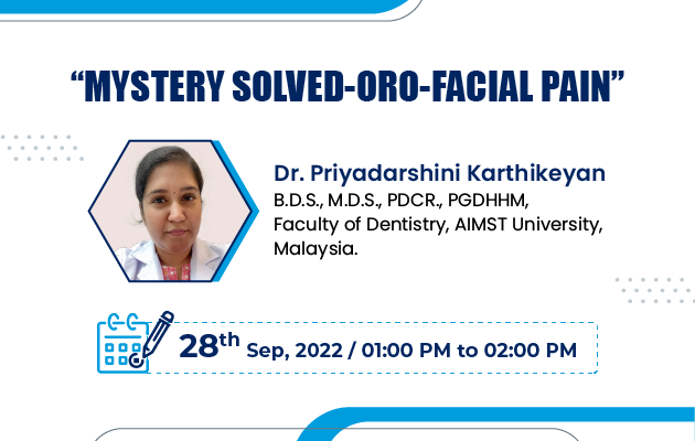 Mystery Solved - Orofacial Pain